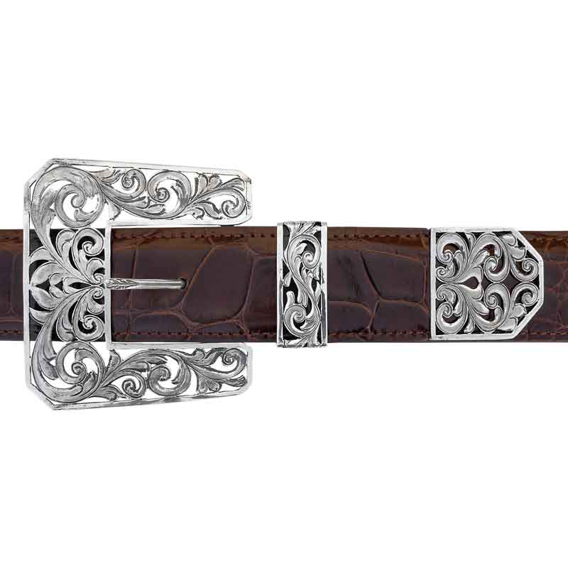The Cattleman's Reserve Sterling Silver Belt Buckle
