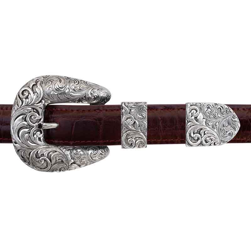 The King's Lasso Sterling Silver Belt Buckle