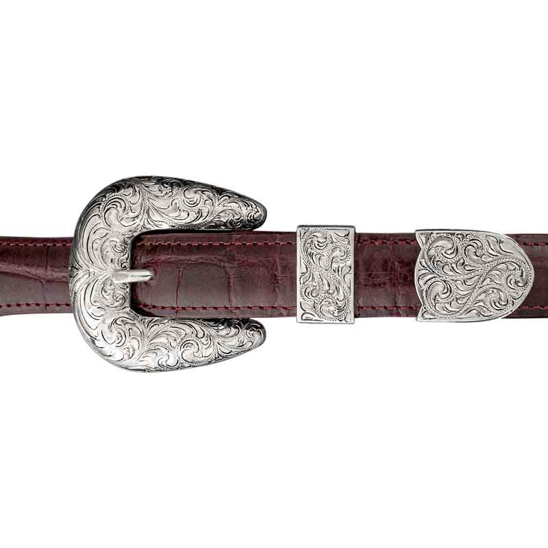 The Sterling Manor Sterling Silver Belt Buckle