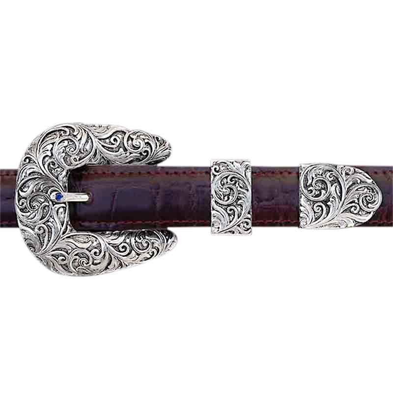 The Dallas Sterling Silver Belt Buckle