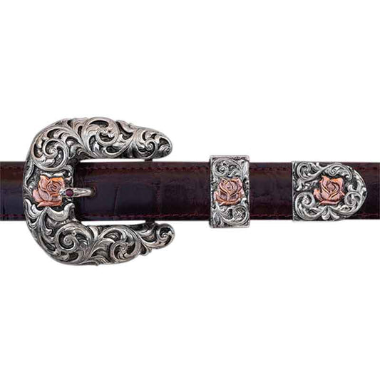 The Rosewood Legacy Sterling Silver Belt Buckle