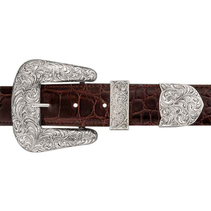 The Wentworth Sterling Silver Belt Buckle